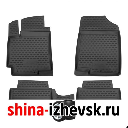 Коврик Autofamily коврики в салон для JAC S3, 2017- , 4 шт. ) в Ижевске